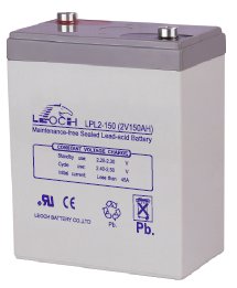 LPL2-150, Герметизированные аккумуляторные батареи серии LPL